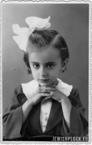 Gabrysia Holcman, 16.09.1936, photo by A. Watman